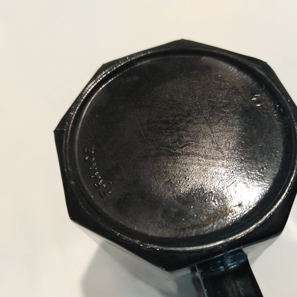 Arcoroc France Black Octime Mugs Coffee Cups - Picture 3 of 3